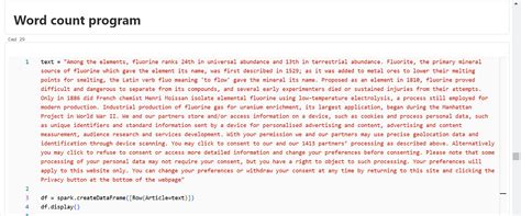 Word count program in r.  Jul 11, 2025 · You will first learn how to execute this...