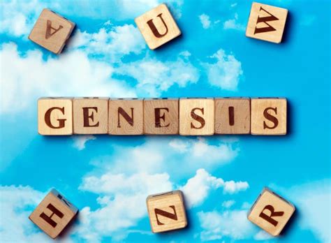 Word of God Genesis from an Angle Stock Photo Image of trinity