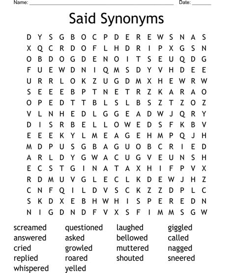 The Crossword Solver found 30 answers to "Said 