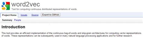 Word2vec colab.  14.  Tools for computing distributed representtion of words -...