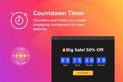 WordPress Countdown Timer Plugin, WordPress - Envato Elements