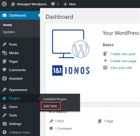 WordPress Hosting and Managed WordPress - IONOS Help