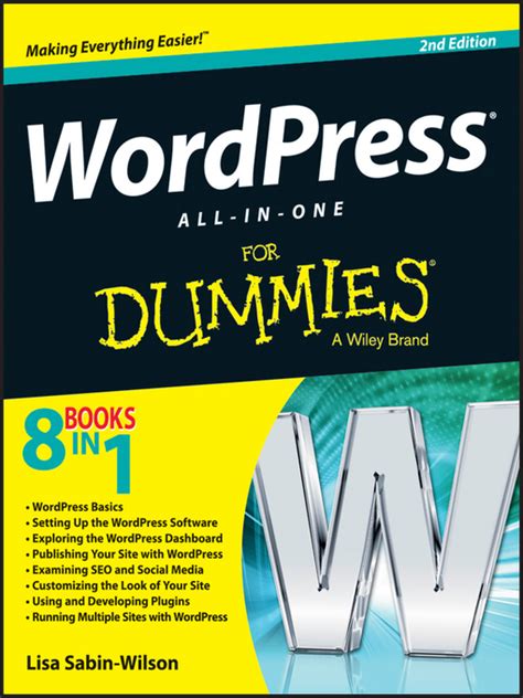 Full Download Wordpress Allinone For Dummies By Lisa Sabinwilson
