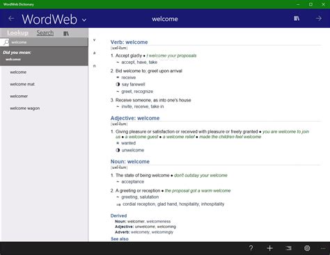 WordWeb for Windows