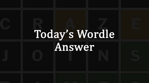 Wordle 652 answer today April 2 Click here to check hints and clues