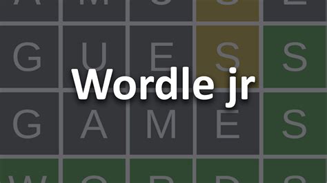 Wordle Jr A Fun and Educational Word Game for Kids! Reviewnate Medium