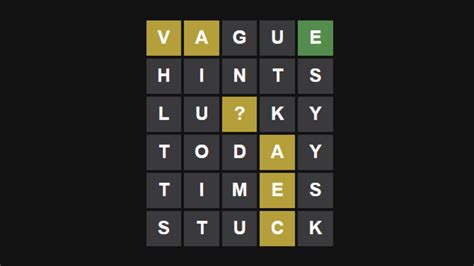 Wordle hint today mashable jan 14. Guess wrong and it counts as a mistake—players get up to four mistakes until the game ends. Tweet may have been deleted. Players can also rearrange and shuffle the board to make spotting ... 