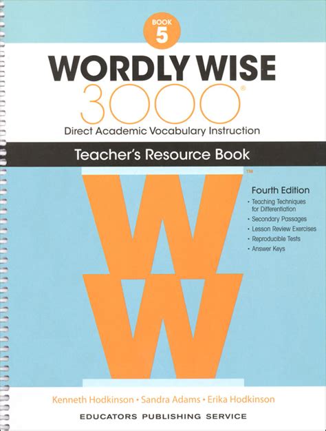 Wordly wise 3000 1 teacher manual. - Über das innere prinzip der periodisierung der philosophiegeschichte.