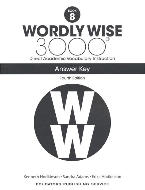Wordly wise book 8 answer key. Things To Know About Wordly wise book 8 answer key. 