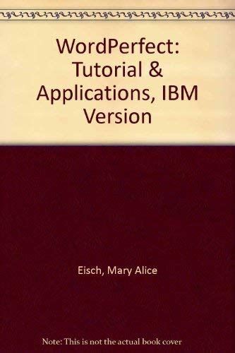 Wordperfect tutorial