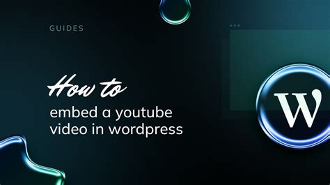 Wordpress Embed Video Youtube