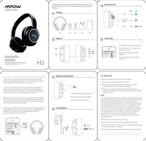 Wordpress Headset Mpow Manual Bluetooth