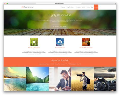 Wordpress Templates Responsive