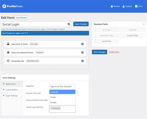 Wordpress frontend login form code.  Create custom, responsive websites with the power of co...