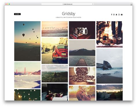 Wordpress masonry layout. .  ...