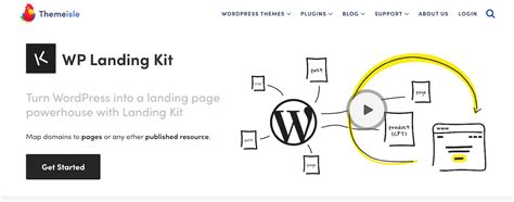 Wordpress microsites templates.  With the WP Landing Kit plugin, you can power a...