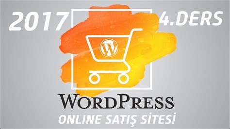 Wordpress online satış