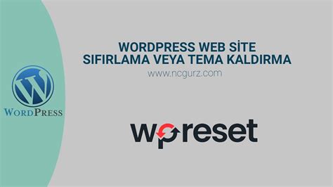 Wordpress sıfırlama