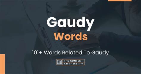 Words Gaudy and Tasteful are semantically related or have …