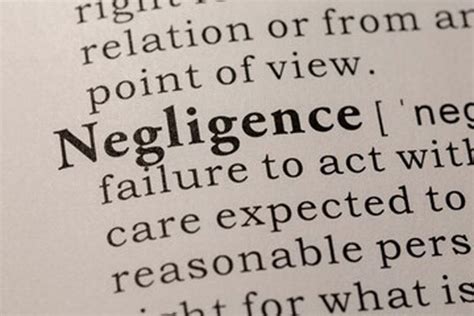 Words Inattentiveness and Negligence have similar meaning