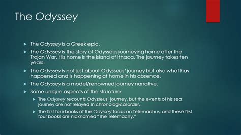 Words Used to Describe Odysseus in the Odyssey