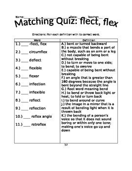 Words containing flect Words that contain flect - TheFreeDictionary.com