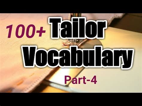 Words for Tailor: Elevate Your Tailoring Vocabulary