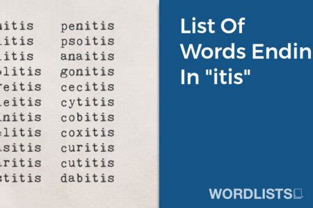 Words that end in itis Words ending in itis - TheFreeDictionary.com