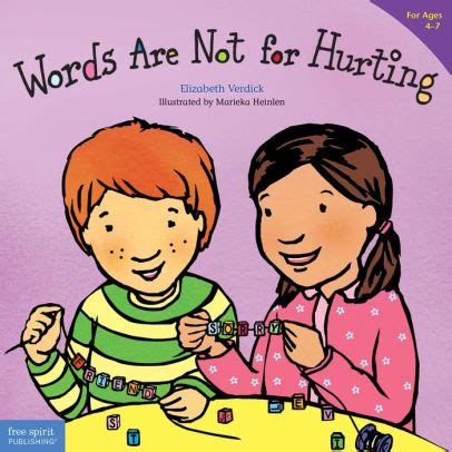 Download Words Are Not For Hurting Ages 03 Best Behavior By Elizabeth Verdick