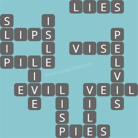 Wordscapes 3786. Here you may find all Wordscapes Wall Level 3786 Answers, Cheats and Solutions. English Deutsch Français WordScapes Daily Puzzle Wordscapes Daily Puzzle September 29 2023 Answers. SOLVE. OR BY LEVEL GO. Wall 3786 Stone 4 Letter Answers. VILE. ISLE. LISP. SLIP. LIVE. VEIL. PIES. EVIL. 