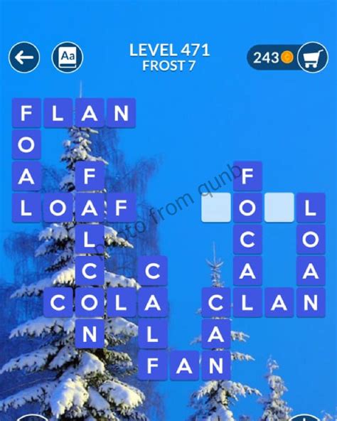 Here are all the answers for Wordscapes Level 471 i