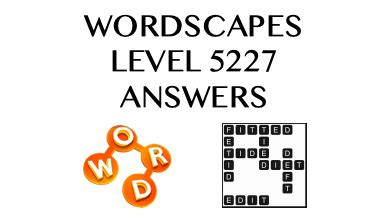  Wordscapes level 2227 is in the Cover group, Marsh pack of levels. The letters you can use on this level are 'BSIEDR'. These letters can be used to make 17 answers and 24 bonus words. This makes Wordscapes level 2227 a hard challenge in the later levels for most users! All Wordscapes answers for Level 2227 Cover including bed, bid, red, and more! . 