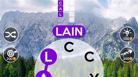 Wordscapes level 1042 is in the Climb group, Vista pack of