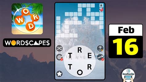 Wordscapes Daily Puzzle: June 22, 2022. and found for Wordsca