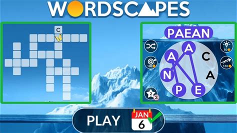 Wordscapes daily puzzle january 6 2023. We have all the Wordscapes answers for the June 14, 2023 daily puzzle. We update our site every day to make sure you find solutions for all the daily Wordscapes puzzles of June 2023. We offer the full puzzle solution as well as its bonus words to make sure that you gain all the stars of the Wordscapes challenge of the day. 