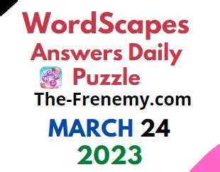 Wordscape Daily Puzzle Challenge for Wednesday March 8th, 2023 is given down below in an image and text form: So here is today's puzzle has total number of words are 18, and these are extract form those 7 letters: N,U,L,C,A,E,N. Extra Bonus: Are you searching for more Wordscapes Answers? Go Here for more Wordscapes Daily Puzzle Answers for ...