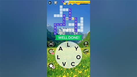 The Wordscapes Daily Puzzle May 13, 2023, the answer is