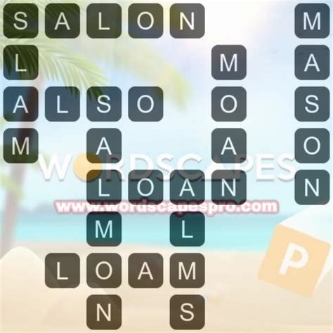 Wordscapes level 1543. Wordscapes level 802 is in the Vast group, Ocean pack of levels. The letters you can use on this level are 'NLIMONA'. These letters can be used to make 20 answers and 7 bonus words. This makes Wordscapes level 802 a hard challenge in the middle levels for most users! All Wordscapes answers for Level 802 Vast including aim, inn, man, and more! 