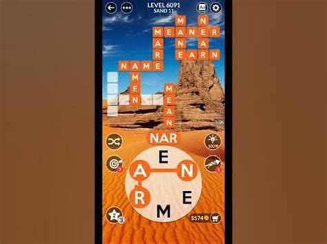 Wordscapes level 6041 is in the View gro