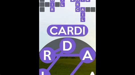 Wordscapes level 2754 is in the Height group, Peak pack of 