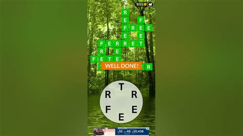 Wordscapes level 651. The Answers for Wordscapes Level 651 from the Vine pack and Jungle group are: feet, ferret, fete, free, freer, fret, reef, and refer. 