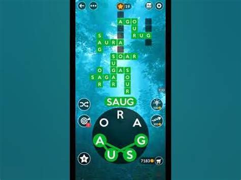 Wordscapes is a popular mobile game that combines 
