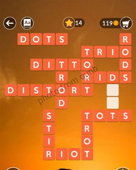 Wordscapes puzzle 754. Wordscapes level 754 in the Desert Group category and Sierra Pack subcategory contains 13 words and the letters DIORST making it a relatively moderate level. This puzzle 78 … 