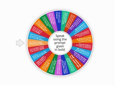 Wordwall speaking c1.  Includes simple questions which force students to E...