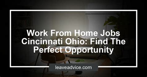 Work From Home Jobs in Cincinnati, OH - Apply Now CareerBuilder