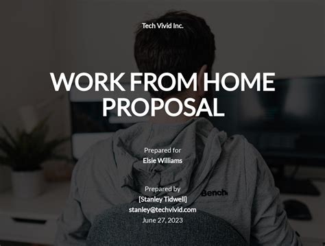 Work From Home Proposal