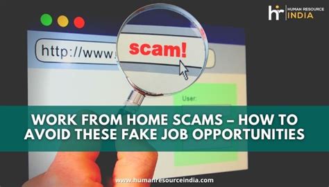Work From Home Scams How to Avoid These Fake Job Opportunities