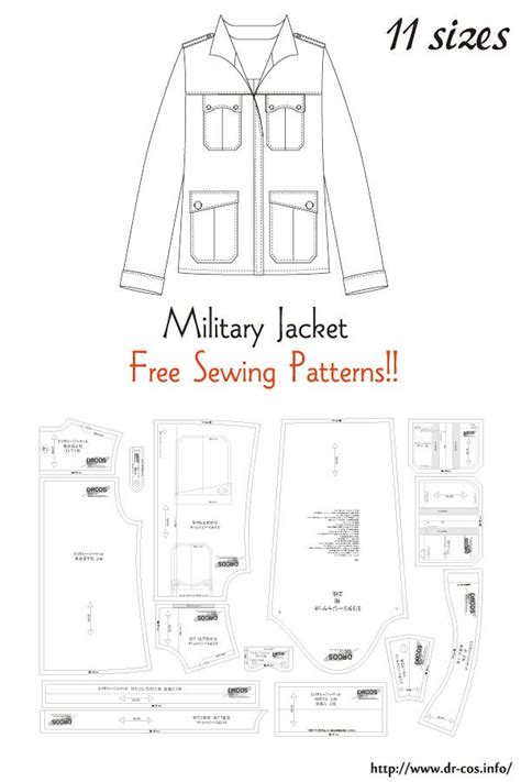 Work Jacket Sewing Pattern