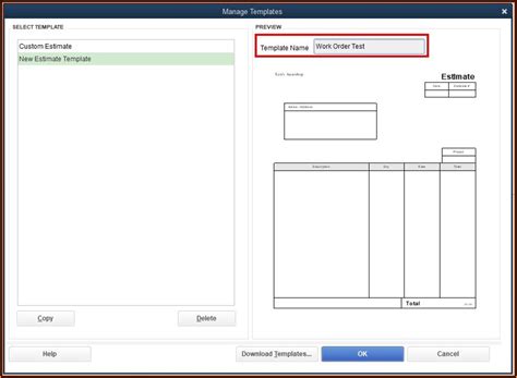 Work Order Template For Quickbooks Template 2 Resume Examples 