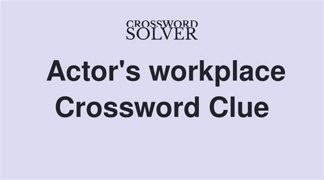 Work Place With An Airlock Crossword Clue - crossword-solver.io